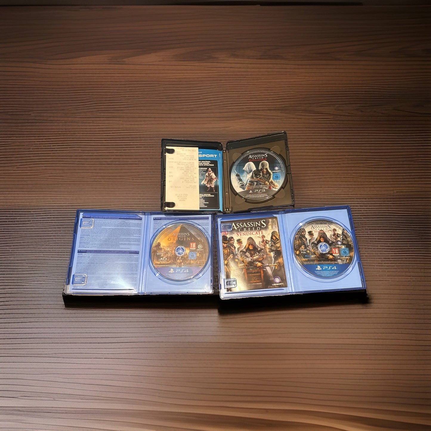 Assassin's Creed Sammlung 7: AC 1 bis Black Flag, Origins & Syndicate. PS 3&4