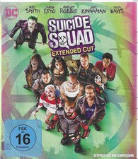 Suicide Squad Extended Cut Blu-Ray 2016 Will Smith Jared Leto Margot Robbie