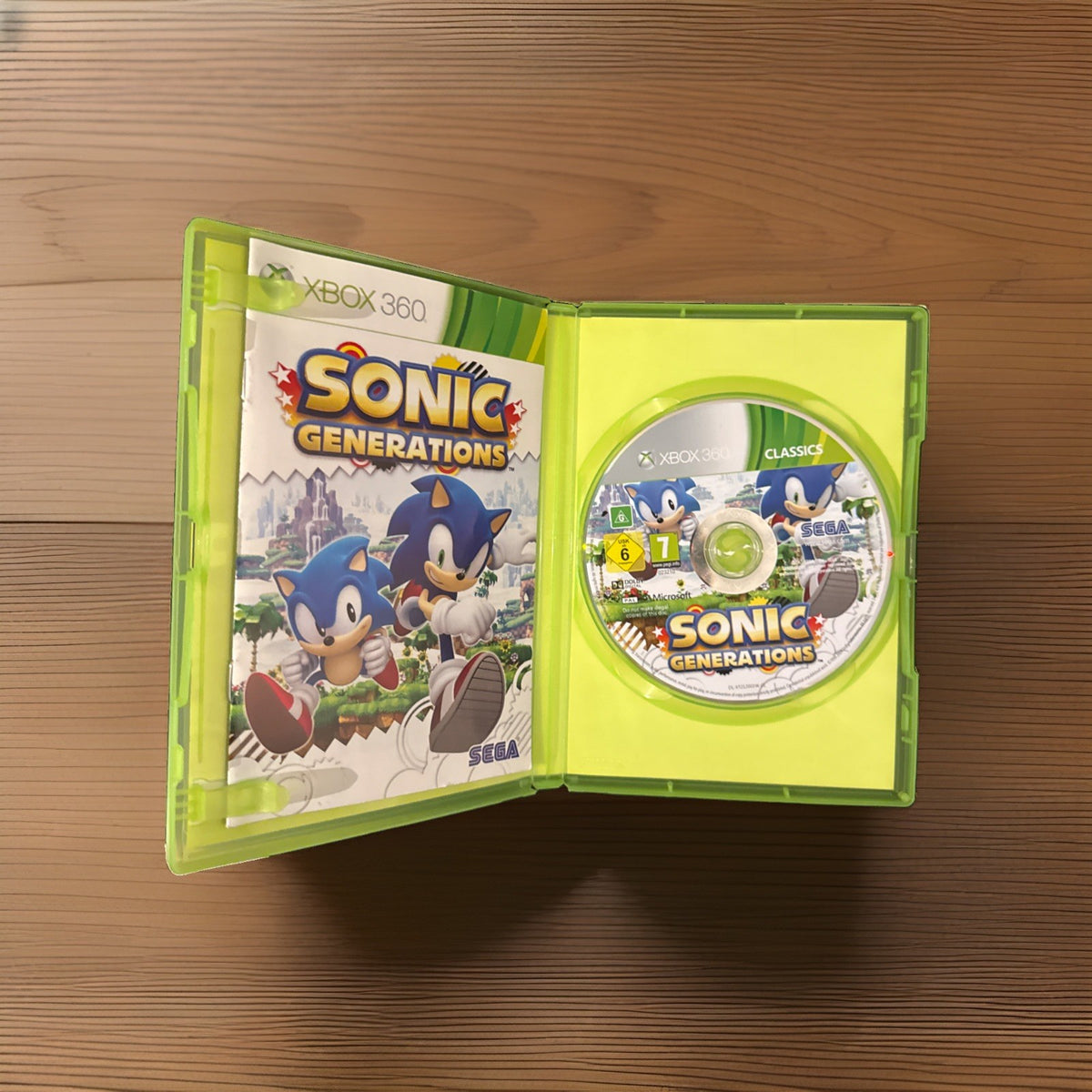 Sonic Generations (Microsoft Xbox 360)