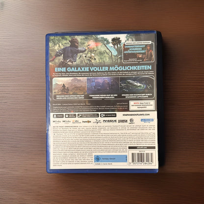 PS5 - Star Wars Outlaws Limited Edition DE mit OVP sehr guter Zustand