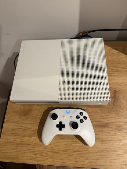 Microsoft Xbox One S 1TB Spielkonsole Mit Controller - Weiß
