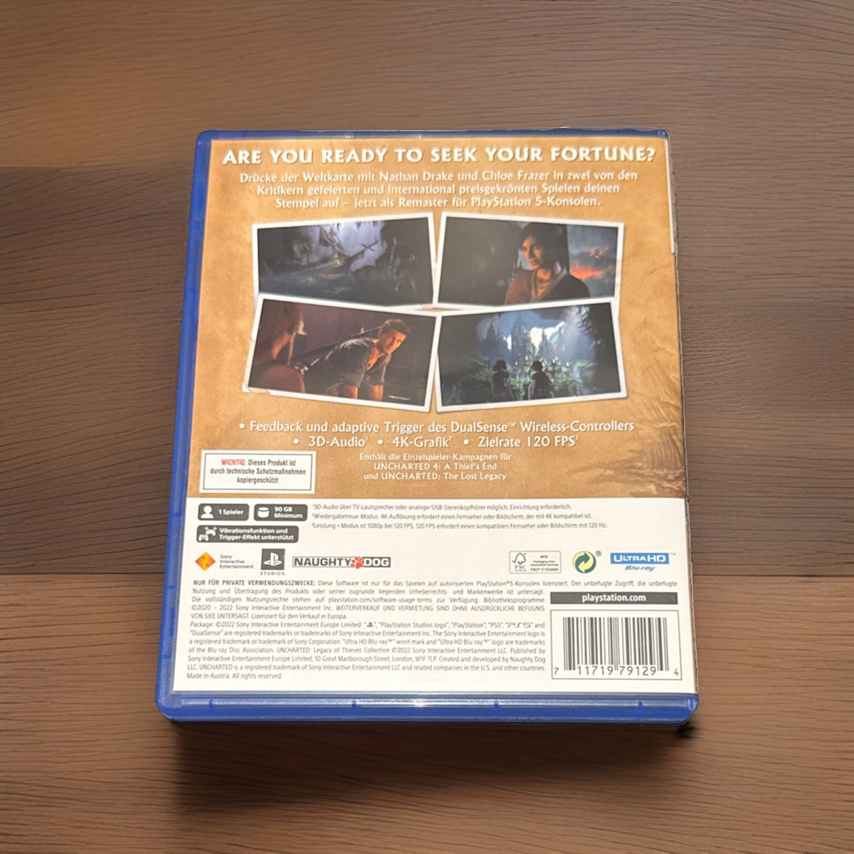 Uncharted Legacy of Thieves Collection für die Sony Playstation5 NEUWERTIG & OVP