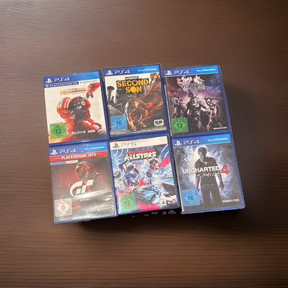 PS4 & PS5 Spielepaket (7 Spiele): Kingdom Hearts 3, Uncharted 4, inFAMOUS etc.