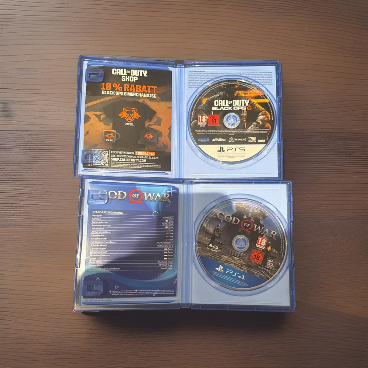 PS5 18+ Spielepaket (6 Spiele): CoD Black Ops 6, Modern Warfare 3, GTA V etc.