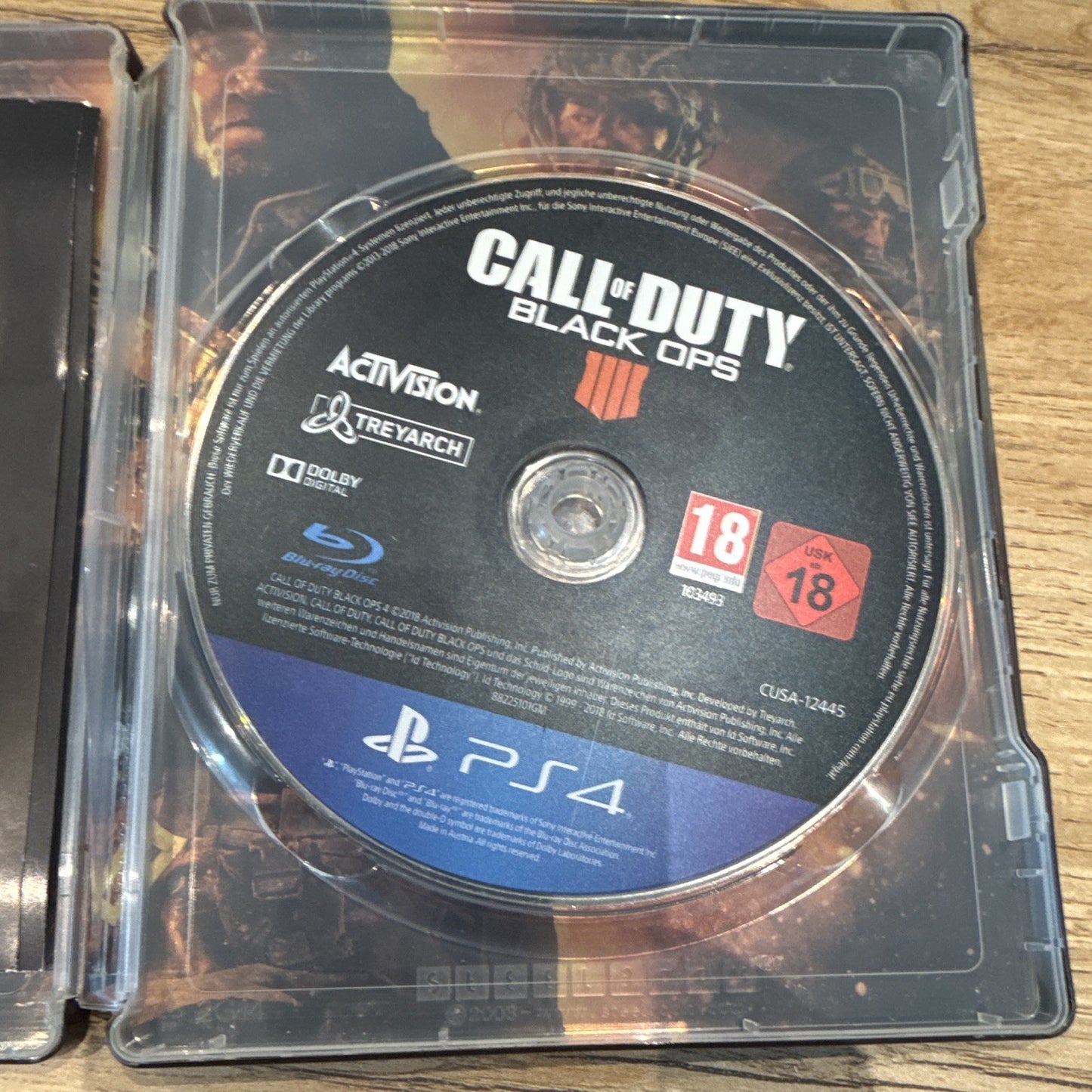 Call Of Duty Black Ops 4 Pro Limited Special Collectors Steelbook Edition PS4
