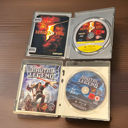 PS3 Open World & Action Bundle: Red Dead Redemption,Oblivion,Resident Evil 5 ...