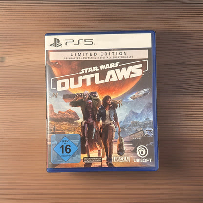 PS5 - Star Wars Outlaws Limited Edition DE mit OVP sehr guter Zustand