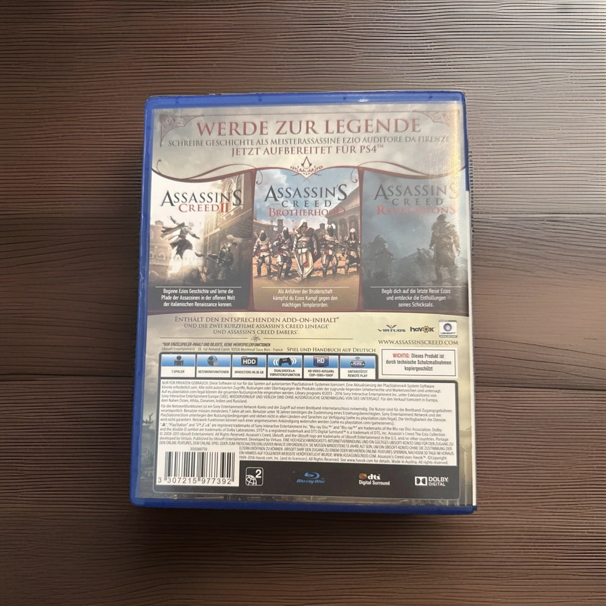 Ubisoft Assassin's Creed: The Ezio Collection PS4